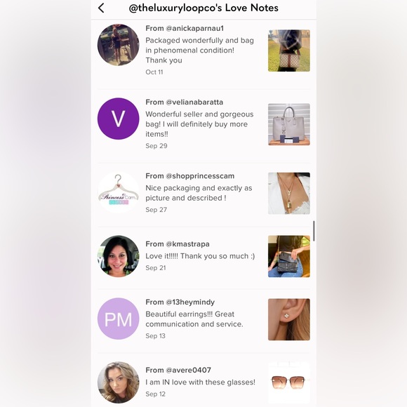 💞 Love Notes and reviews 💞 - Picture 9 of 13